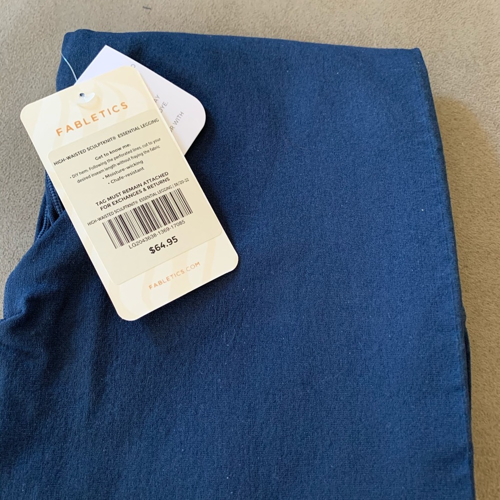 Fabletics high- waisted  sculpt knit leggings